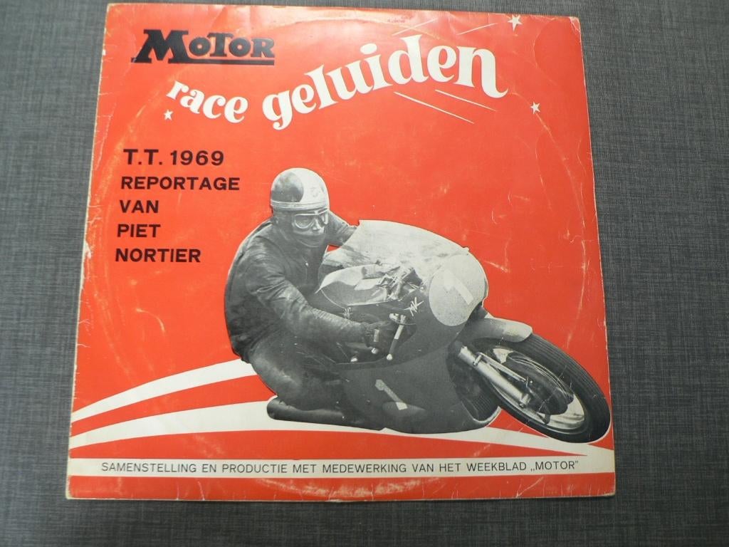 1969 TT ASSEN WEGRACE LP RACE GELUIDEN NORTIER AGO IVY, Ophalen of Verzenden, Gebruikt, 12 inch
