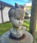 Betonnen Borstbeeld meisje, Ophalen, Gebruikt, Mens