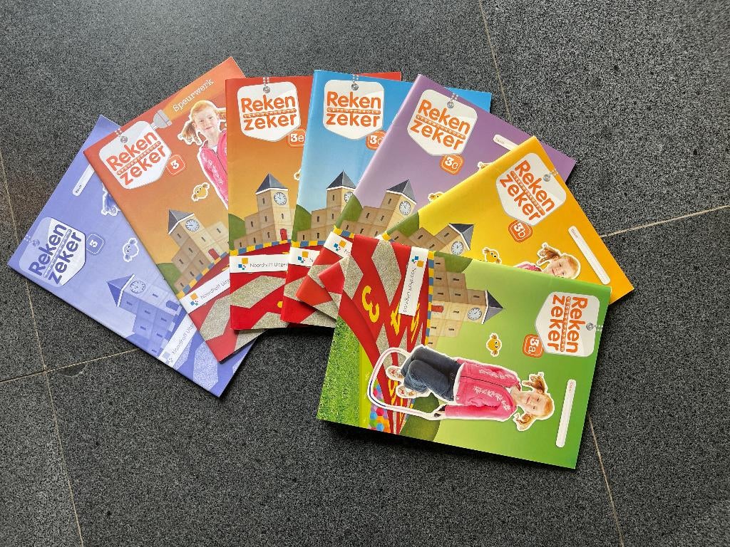 Thuis rekenen oefenen? Reken Zeker voor groep 3 en 4, Boeken, Schoolboeken, Gelezen, Overige vakken, Ophalen of Verzenden, Noordhoff Uitgevers