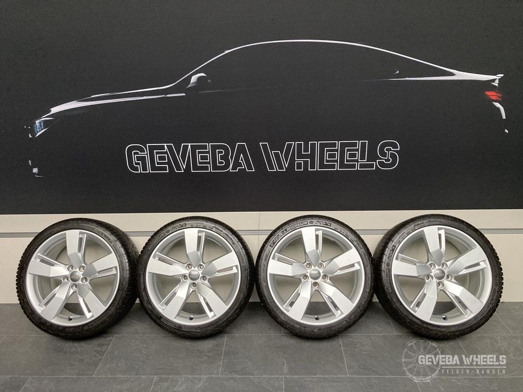 19” originele Audi A4 B8 B9 velgen + winterbanden 5x112, Auto-onderdelen, Banden en Velgen, 19 inch, -, -, Banden en Velgen