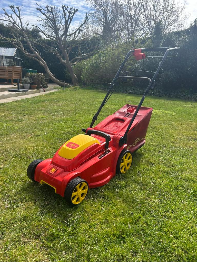Wolf-Garten A 370 E Elektrische Grasmaaier, Tuin en Terras, Grasmaaiers, Ophalen, Cirkelmaaier, Gebruikt, Elektrische grasmaaier