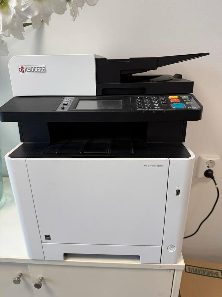 Kyocera ECOSYS M5526cdw All-in-One Laserprinter, Computers en Software, Printers, Zo goed als nieuw, All-in-one, Laserprinter