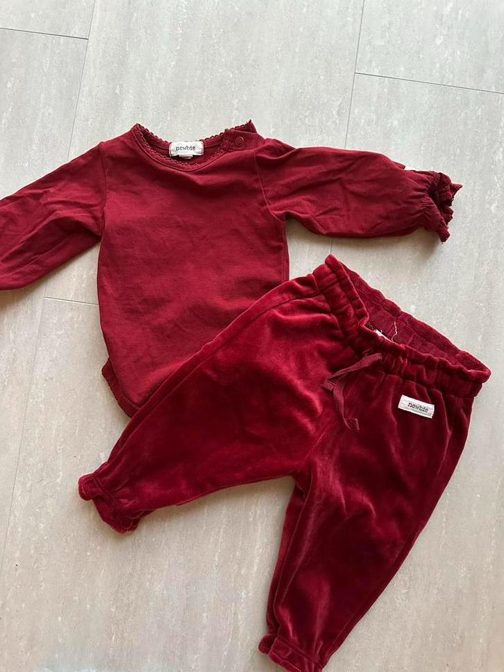 Newbie setje maat 62, Kinderen en Baby's, Babykleding | Maat 62, Ophalen of Verzenden, Zo goed als nieuw, Jongetje of Meisje, Setje