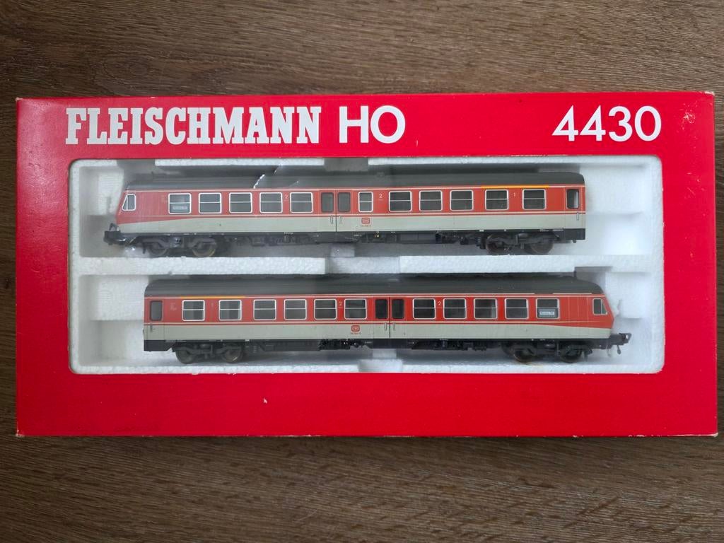 Fleischmann HO 4430 Treinset DB Rijtuigen, Ophalen of Verzenden
