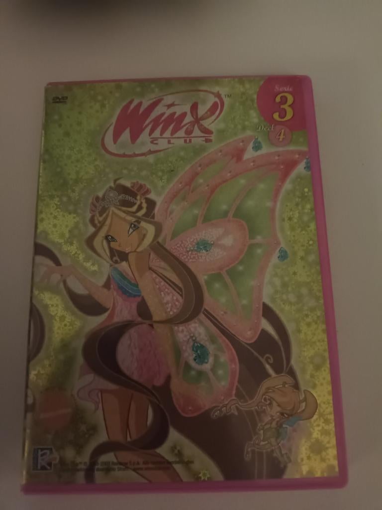 Dvd Winx Club seizoen 3 deel 4, Cd's en Dvd's, Alle leeftijden, Ophalen of Verzenden, Zo goed als nieuw