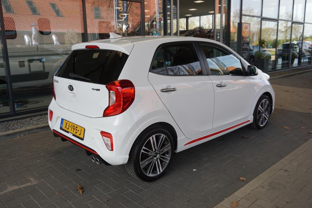 Kia Picanto 1.2 CVVT GT-Line | Navi | Stoel-/stuurverwarming, Keurmerk '100% Onderhouden', Gebruikt, Euro 6, 4 cilinders