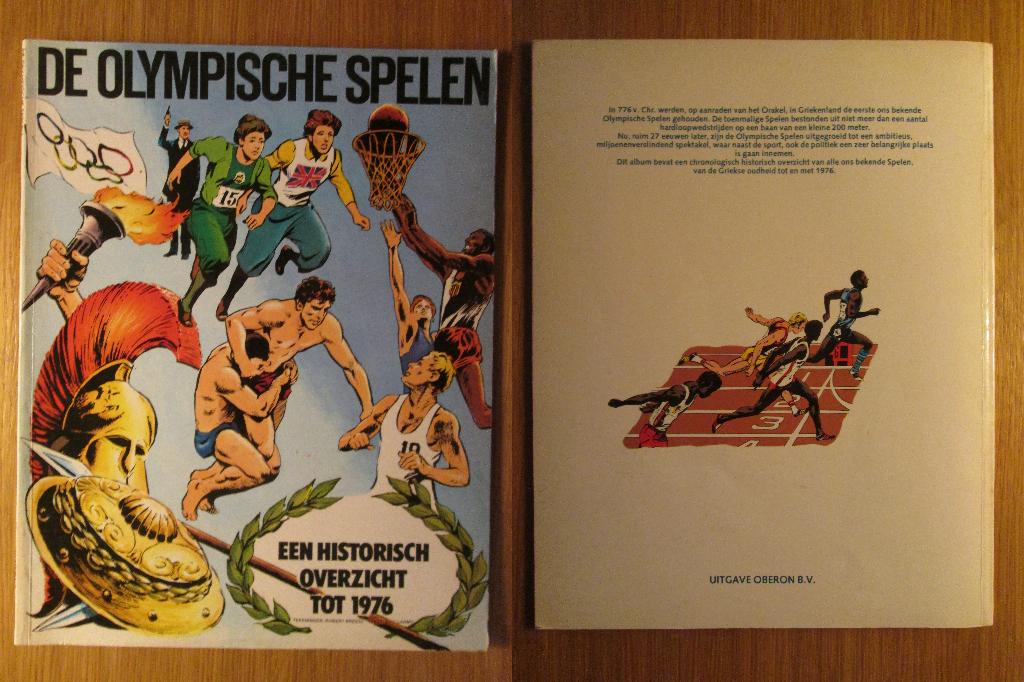 De olympische spelen, Een historisch overzicht tot 1976 (SC), Boeken, Eén stripboek, Ophalen of Verzenden, Nieuw, Robert Bressy