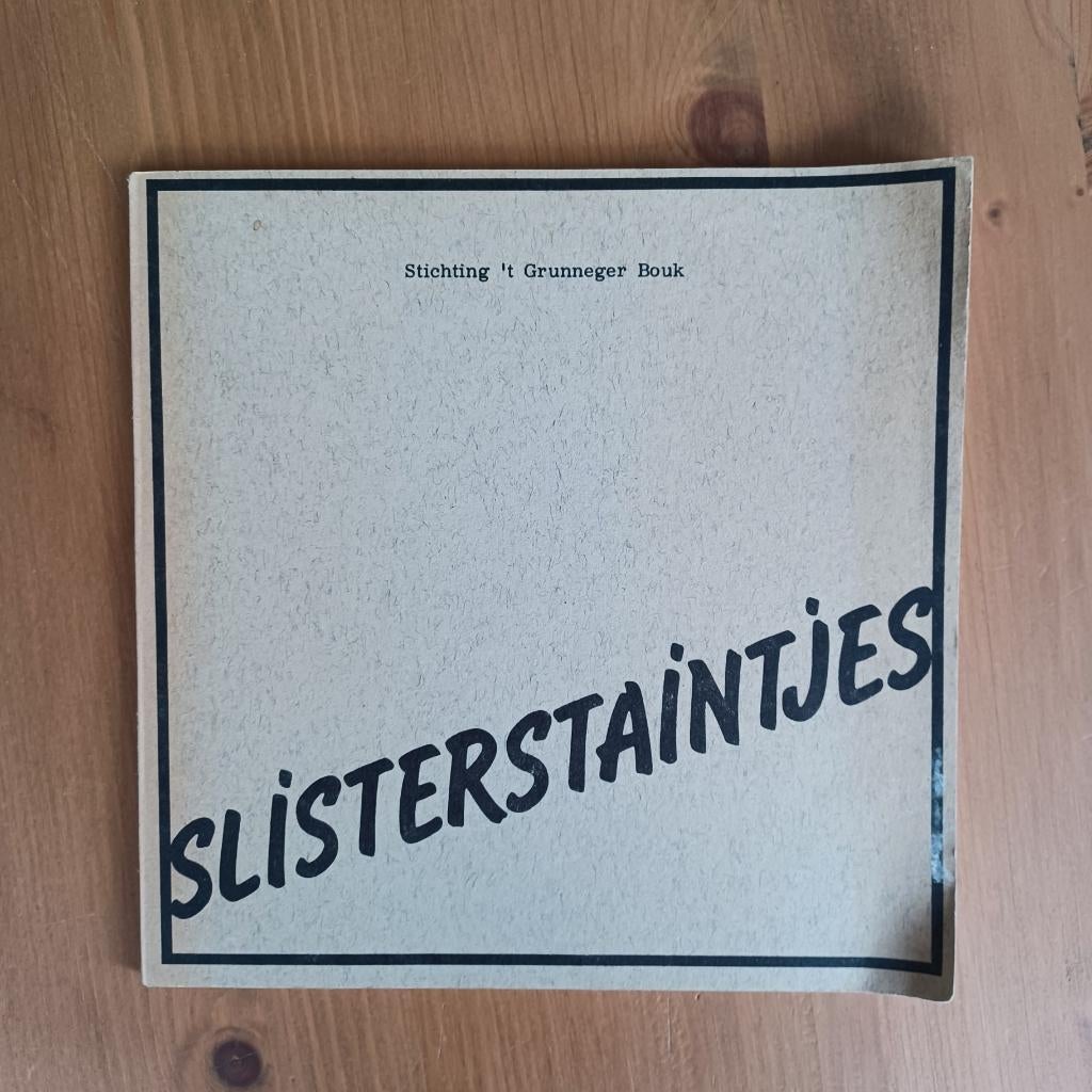 Slisterstaintjes, Gelezen, Diverse auteurs, Ophalen of Verzenden, Groningen