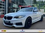 Bmw 2-SERIE 218i M-PAKKET NAVI/LEDER/CRUISE/PDC/STOELVERW, 680 kg, Met garantie (alle), 4 stoelen, Wit