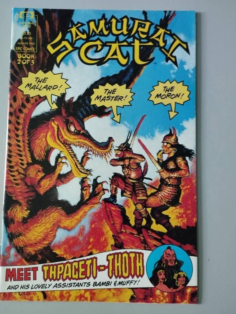 Samurai cat 2, Amerika, Zo goed als nieuw, Ophalen, Eén comic