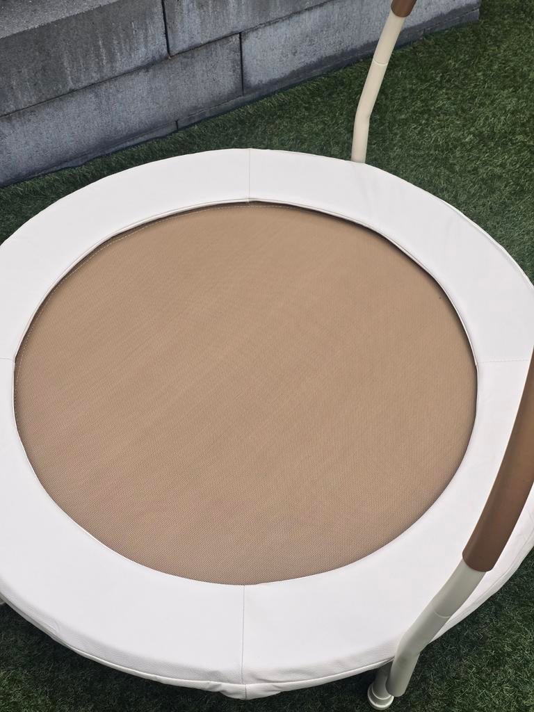 Kinder trampoline met handvat - Zo goed als nieuw, Ophalen of Verzenden, Zo goed als nieuw