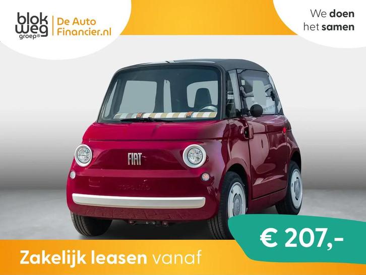 Fiat Topolino € 14.990,00, Auto's, Fiat, Bedrijf, Te koop, Overige modellen, LED verlichting, Lederen bekleding, Panoramadak, Elektrisch
