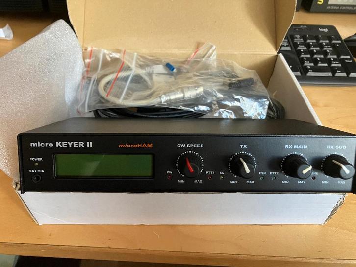 Microham Micro keyer II, Telecommunicatie, Zenders en Ontvangers, Zo goed als nieuw, Zender en Ontvanger, Ophalen of Verzenden