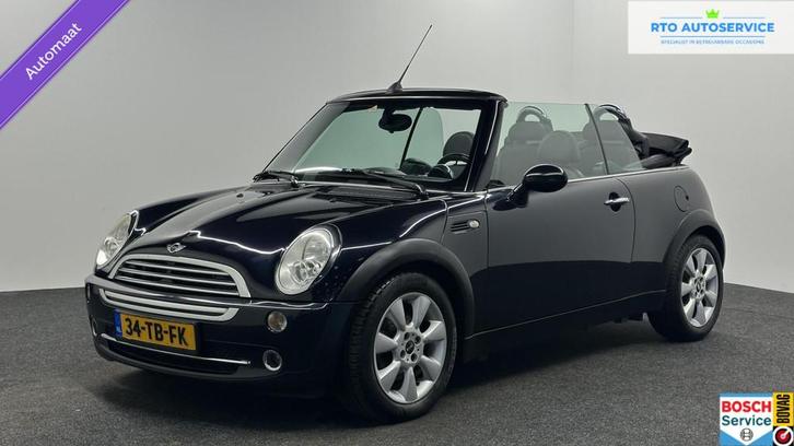 Mini Cabrio 1.6 Cooper Chili AIRCO CRUISE LM LEDER/STOF., Auto's, Mini, Bedrijf, Te koop, Cabrio, ABS, Airbags, Airconditioning