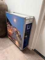 KLM vliegtuig trolley / design kastje / minibar / eyecatcher, Verzamelen, Luchtvaart en Vliegtuigspotten, Ophalen, Gebruikt, Overige typen