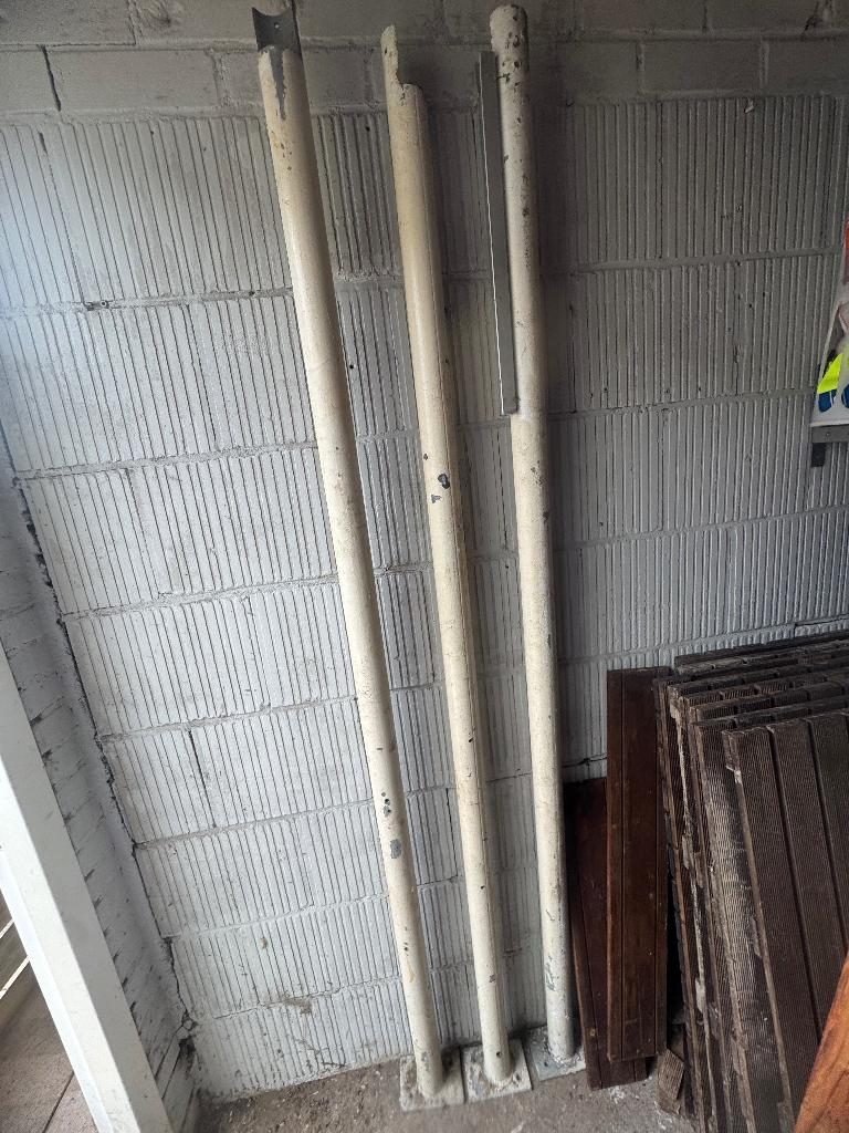 Metalen palen voor veranda, Ophalen, Gebruikt, Minder dan 180 cm, Palen