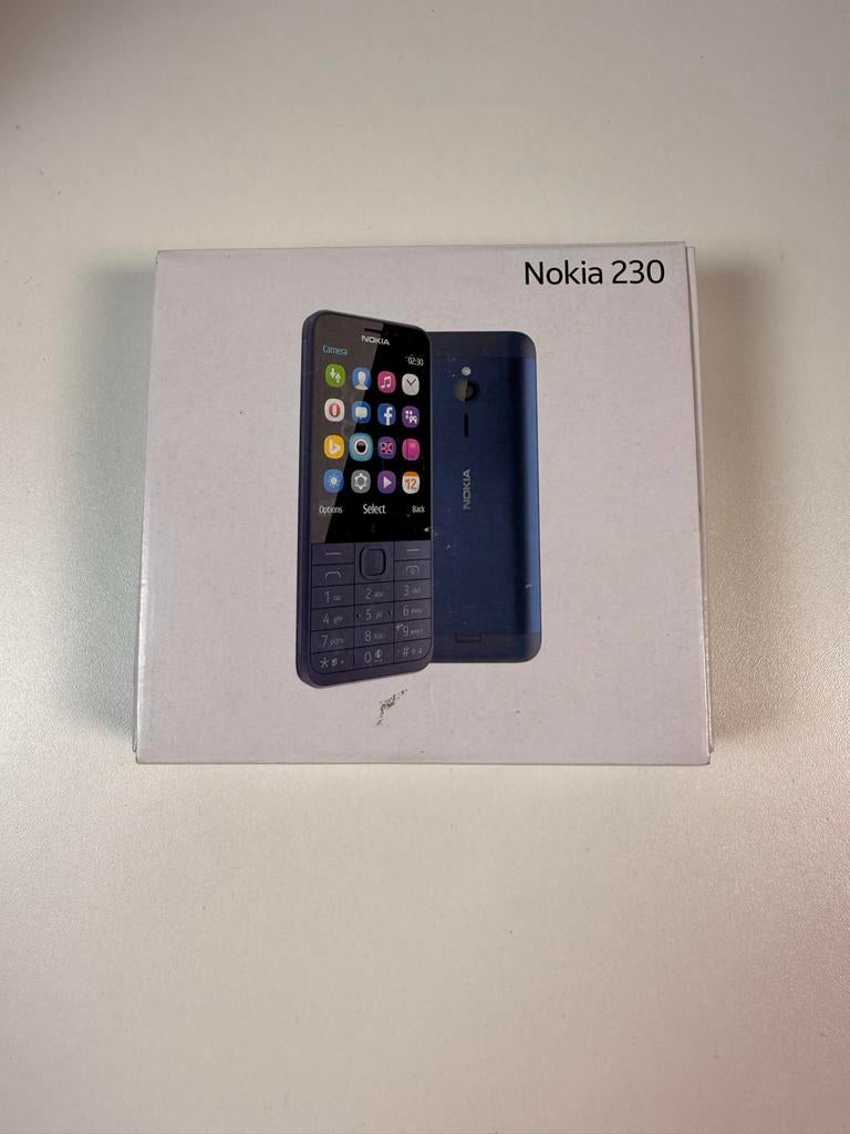 Nokia 230 Dual SIM - Nieuw in doos, Blauw, Fysiek toetsenbord, Nieuw, Ophalen of Verzenden