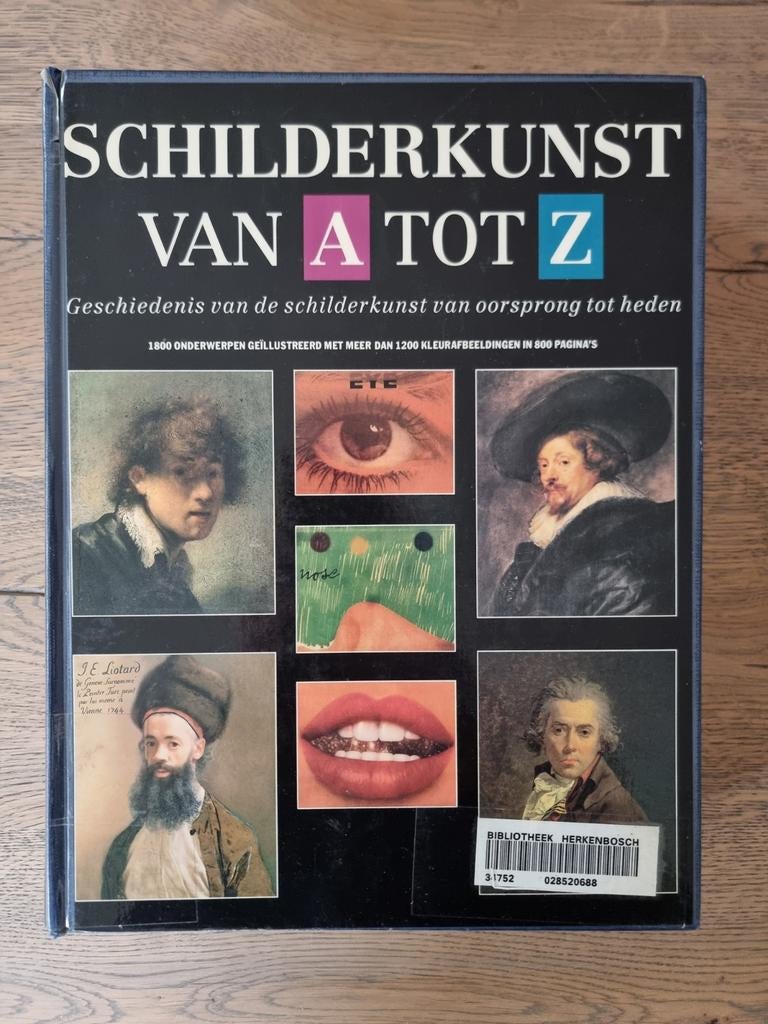 Boek 'Schilderkunst van A tot Z', Boeken, Encyclopedieën, Ophalen of Verzenden, Gelezen, Overige onderwerpen