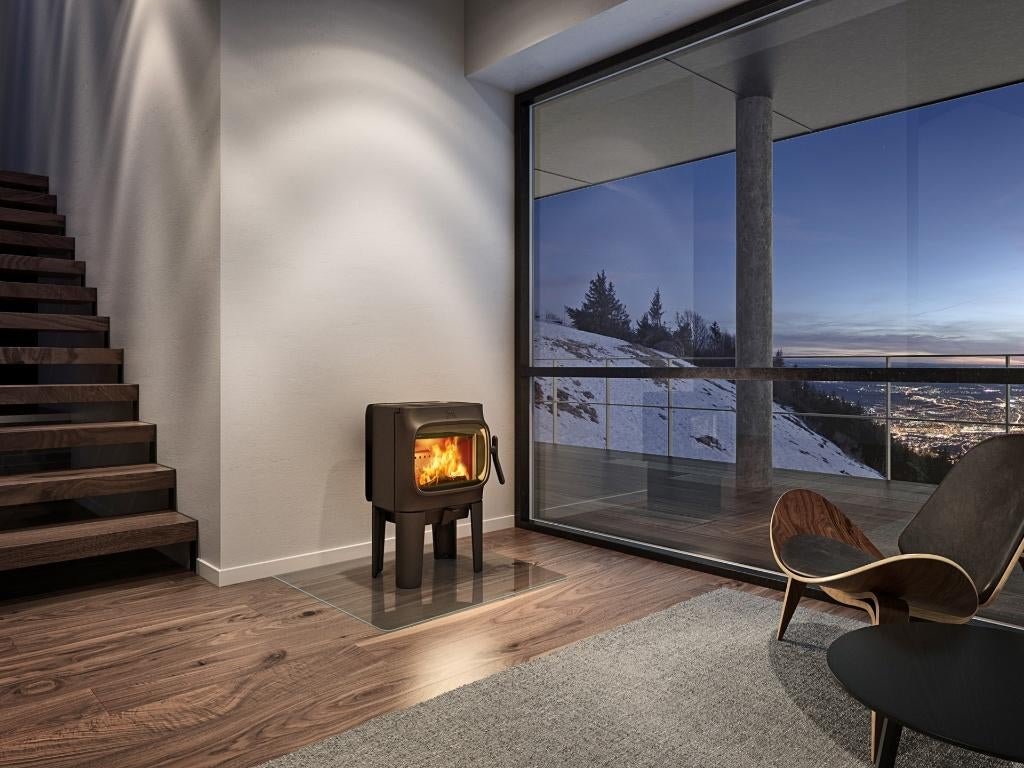 Jotul F 105 LL houtkachel showroommodel, Huis en Inrichting, Ophalen, Houtkachel, Zo goed als nieuw, Vrijstaand