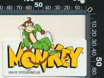 Sticker: Speelboomclub - Monkey, Ophalen of Verzenden, Zo goed als nieuw, Bedrijf of Vereniging