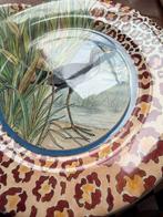 Gien SAVANE Ontbijtborden, Ophalen of Verzenden, Zo goed als nieuw, Bord(en), Overige stijlen