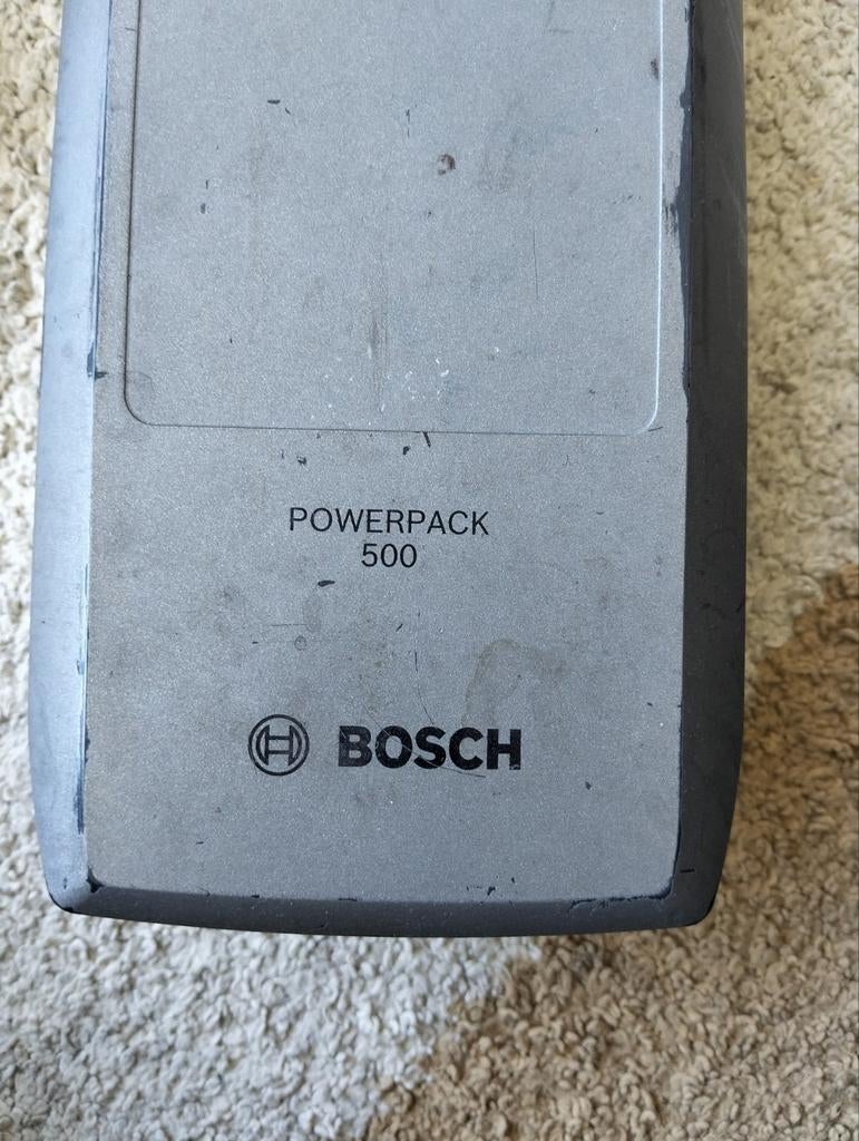 Bosch PowerPack 500 E-bike accu, Fietsen en Brommers, Fietsaccessoires | Fietsaccu's, Ophalen, Gebruikt