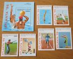 Benin, blokje en serie Olympische Zomerspelen 1996, Postzegels en Munten, Verzenden, Postfris, Sport