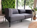 Rhune 2 persoons loungebank showroommodel opruiming grijs, Ophalen, 150 tot 200 cm, 75 tot 100 cm, Rechte bank