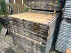 Steenschotten Hardhout, 95x140 , 50mm dik , MOOIE KWALITEIT, Gebruikt, Palen, Ophalen of Verzenden, Hardhout