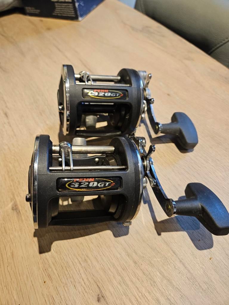 Penn 320 GT2 Reels - Zo goed als nieuw, als set, Ophalen of Verzenden