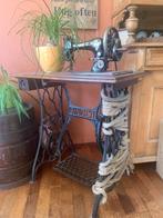 Singer trap naaimachine model 27, Ophalen