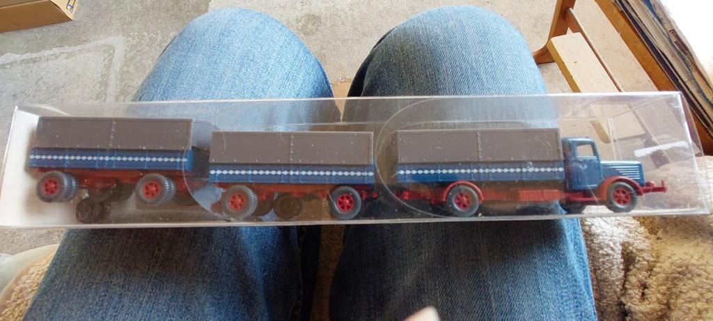 H0LK 0494 BUSSING 8000 1/87, Ophalen of Verzenden, Zo goed als nieuw, Bus of Vrachtwagen, Wiking