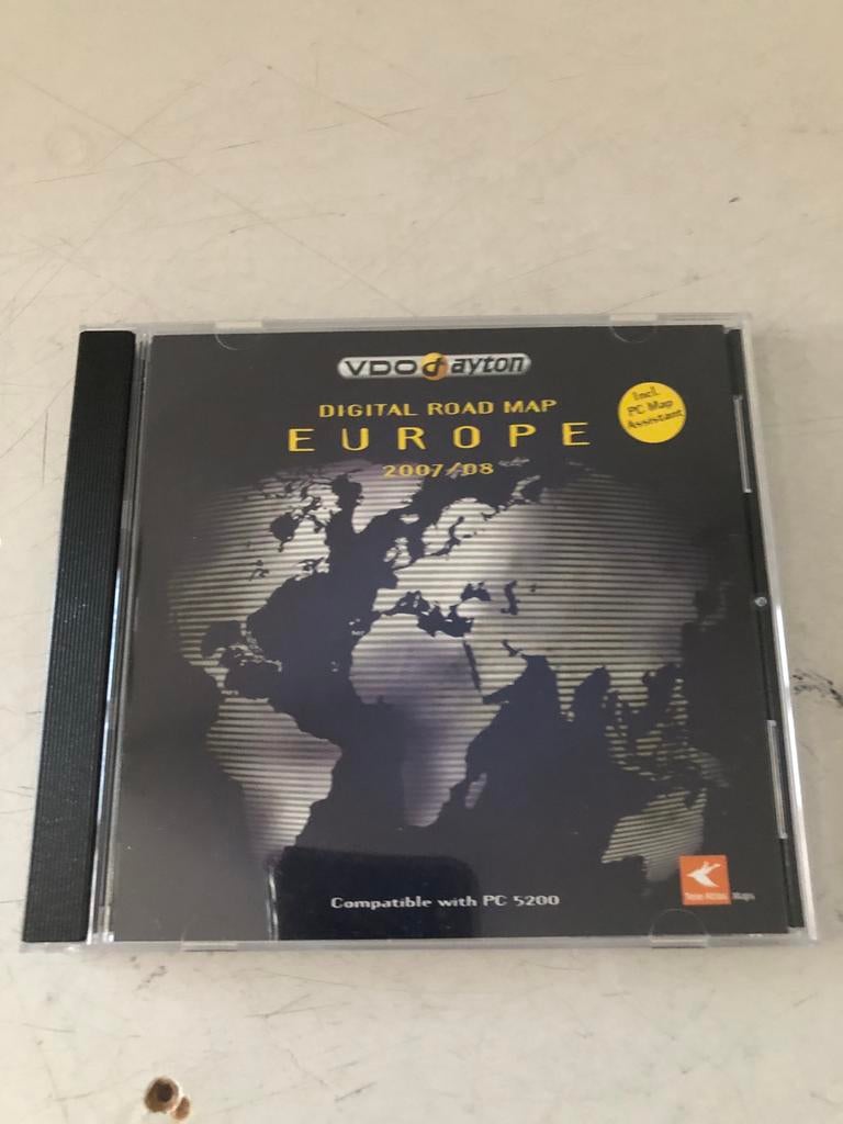 VDO Dayton PC 5200 Navigatie CD map Europa kaart pc5200, Ophalen of Verzenden, Nieuw, Heel Europa, Landkaarten