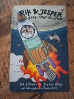Rik & Jesper gaan naar de maan - Kinderboek, Ophalen of Verzenden, Zo goed als nieuw, Rik Kleeven & Jesper Weijs, Fictie algemeen