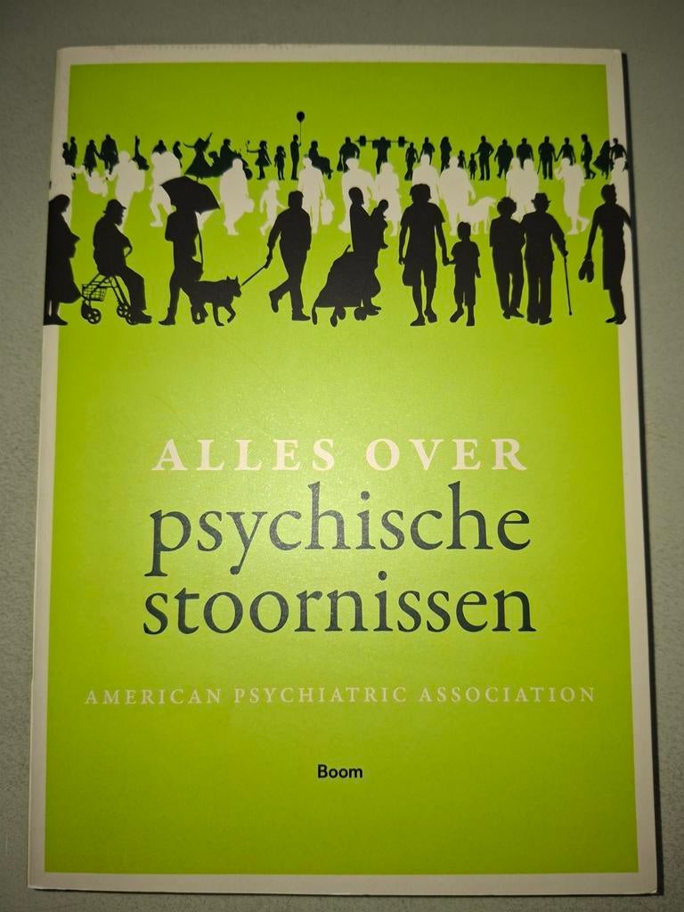 Alles over psychische stoornissen - American Psychiatric, Ophalen of Verzenden, Zo goed als nieuw, American Psychiatric Association