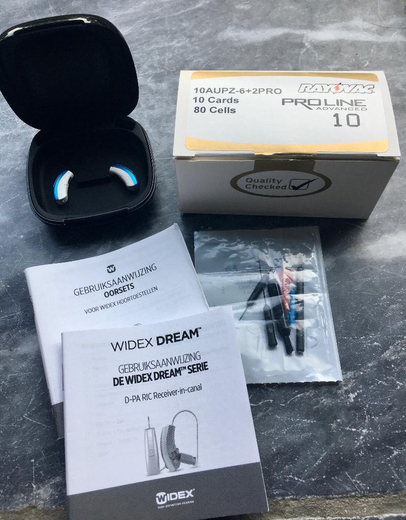 Widex dream hoortoestellen, Ophalen of Verzenden, Nieuw