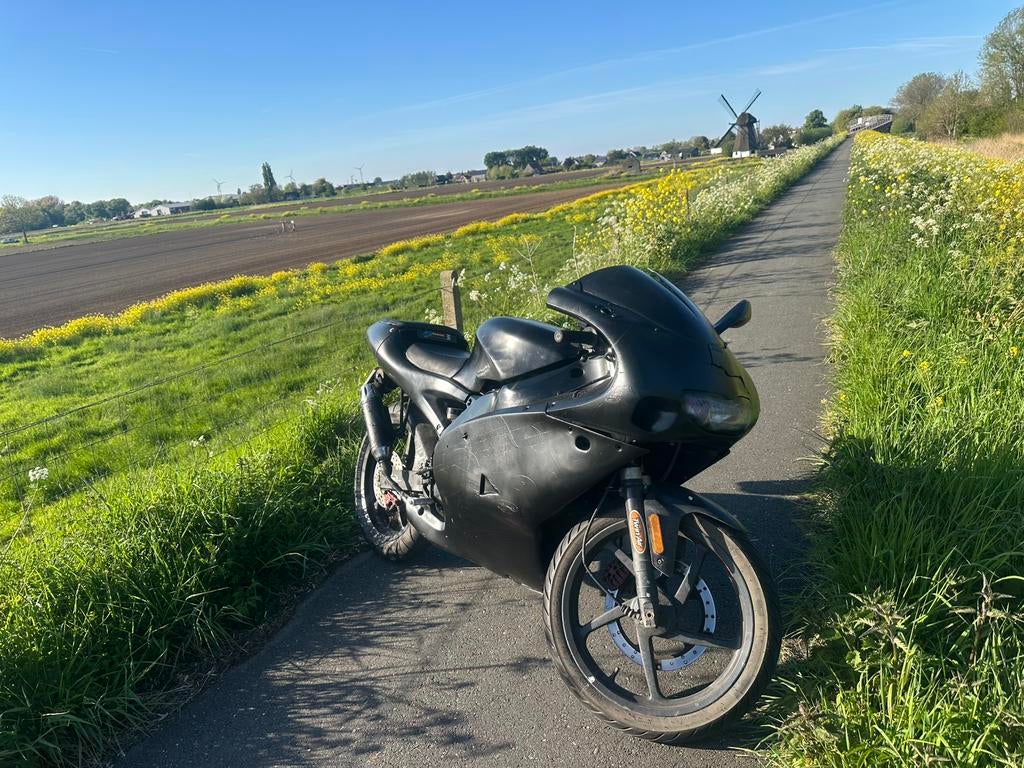 Aprilia rs50 op bromplaat (kan ruilen), Ophalen, Tweetakt, Gebruikt, Overige modellen