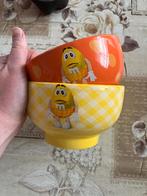 Set van 2 ( soep / ontbijt ) kommen M&M's, Ophalen of Verzenden, Zo goed als nieuw, Kom(men), Overige stijlen
