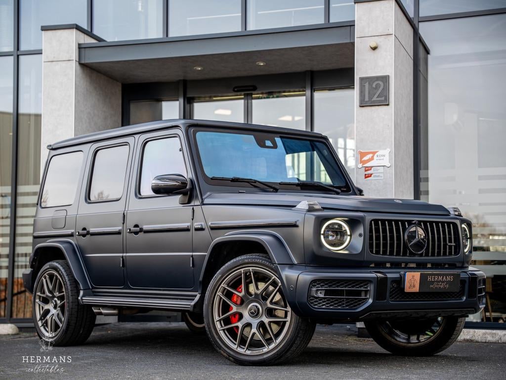 Mercedes-Benz G 63 AMG / Burmester / Pano / Carbon / Night I, Auto's, Mercedes-Benz, Verwarming stoelen achter, G-Klasse, Wit