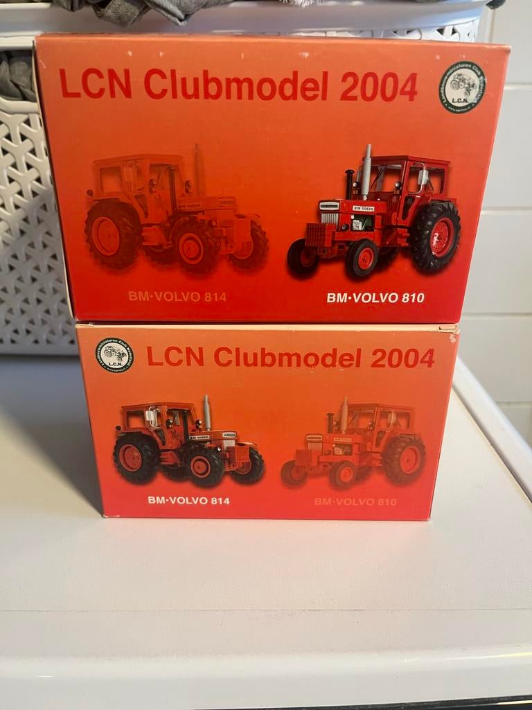 Lege dozen LCN Clubmodel 2004 BM-Volvo 814 & 810, Ophalen of Verzenden, Gebruikt