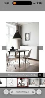 Nordflux Strap 48 hanglamp zwart, Huis en Inrichting, Ophalen, Nieuw, Minder dan 50 cm