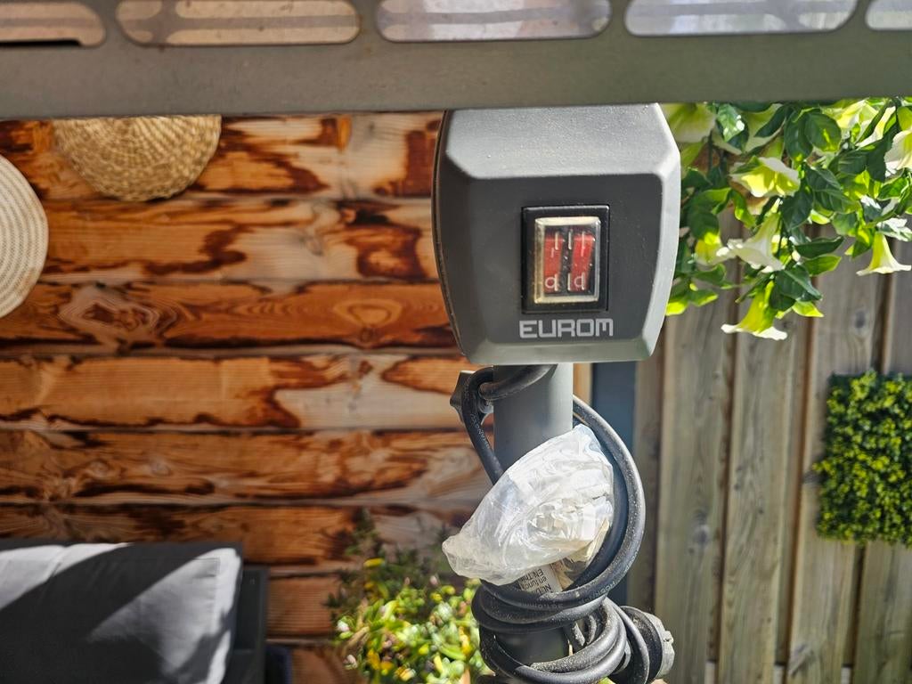 Gebruikte terrasverwarming, Ophalen, Gebruikt