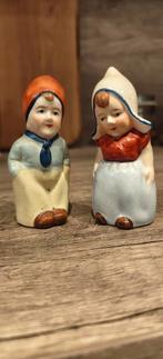 Vintage Beeldjes Peper en zout stel uit Occupied Japan 1947, Ophalen of Verzenden, Gebruikt, Mens