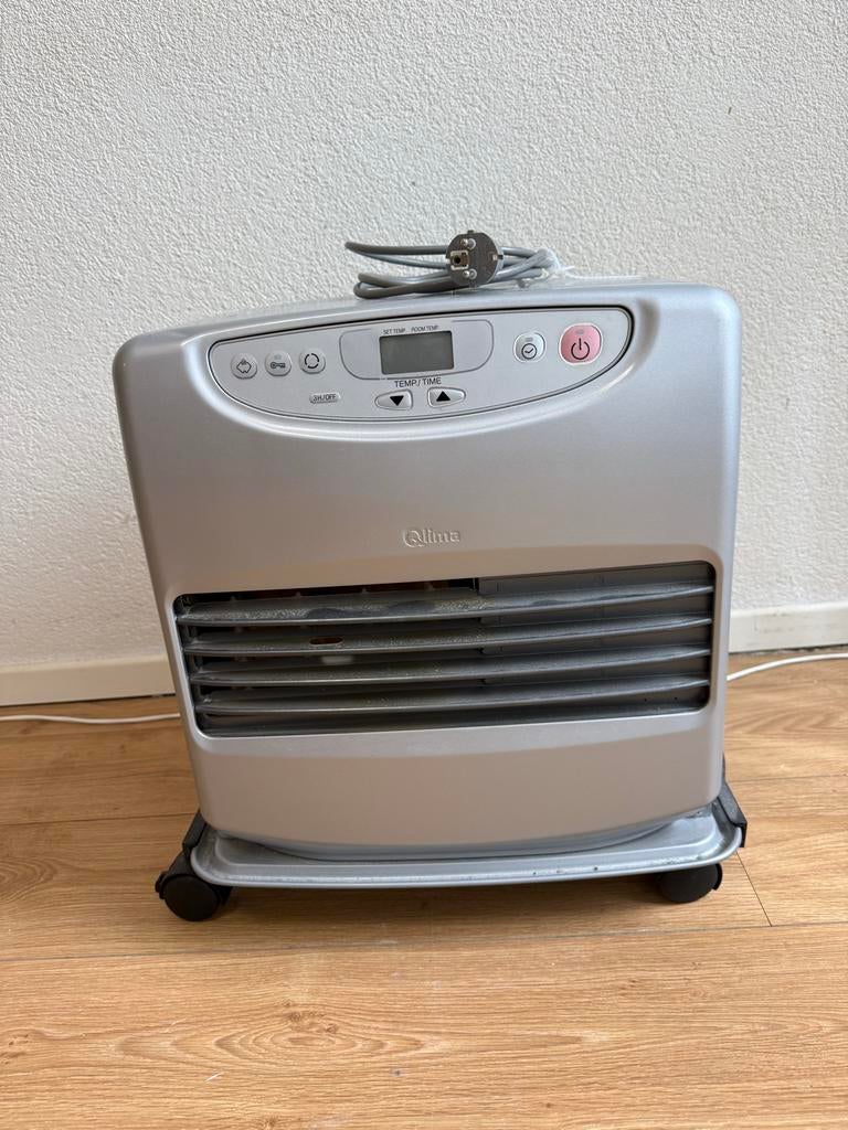 Qlima Petroleumkachel SRE 3531 TC-2 - Zilver, Huis en Inrichting, Ophalen, Gebruikt, Overige brandstoffen, Petroleumkachel