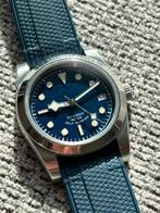 NH35 "Black Bay 36" horloge, Seiko uurwerk, blauw 36mm, Seiko, Staal, Polshorloge, Overige materialen