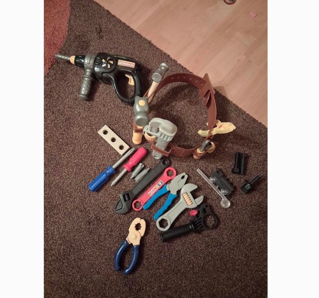 Gereedschaps Speelgoed 🌺 Gereedschapsriem,Boormachine etc., Ophalen of Verzenden