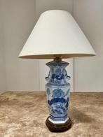 Vintage Chinese Vaas Lamp Tafelmodel Chinoiserie, Ophalen