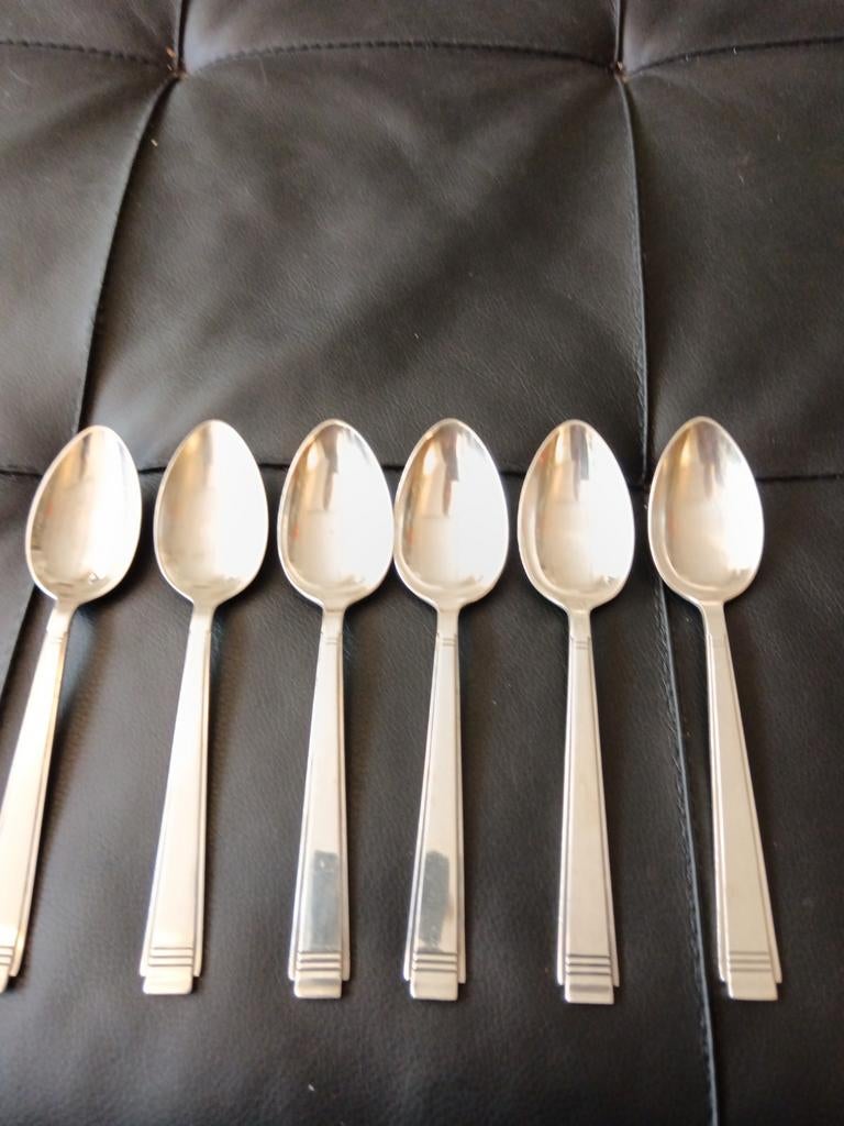 Gero Zilvium 90 447 Dessertlepels, Antiek en Kunst, Antiek | Bestek, Ophalen of Verzenden