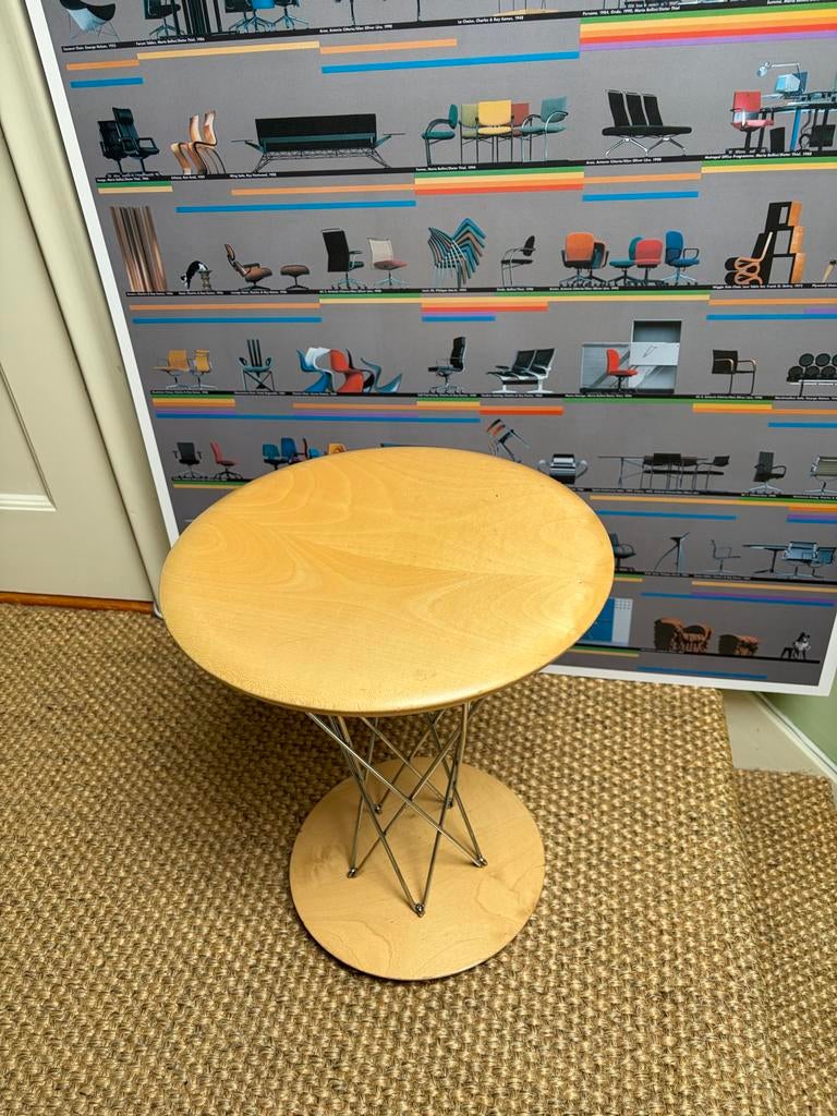 Noguchi Rocking Stool Re-editie stool Vitra, Huis en Inrichting, Krukjes, Vitra, Gebruikt, Ophalen of Verzenden, Nvt tweedehands