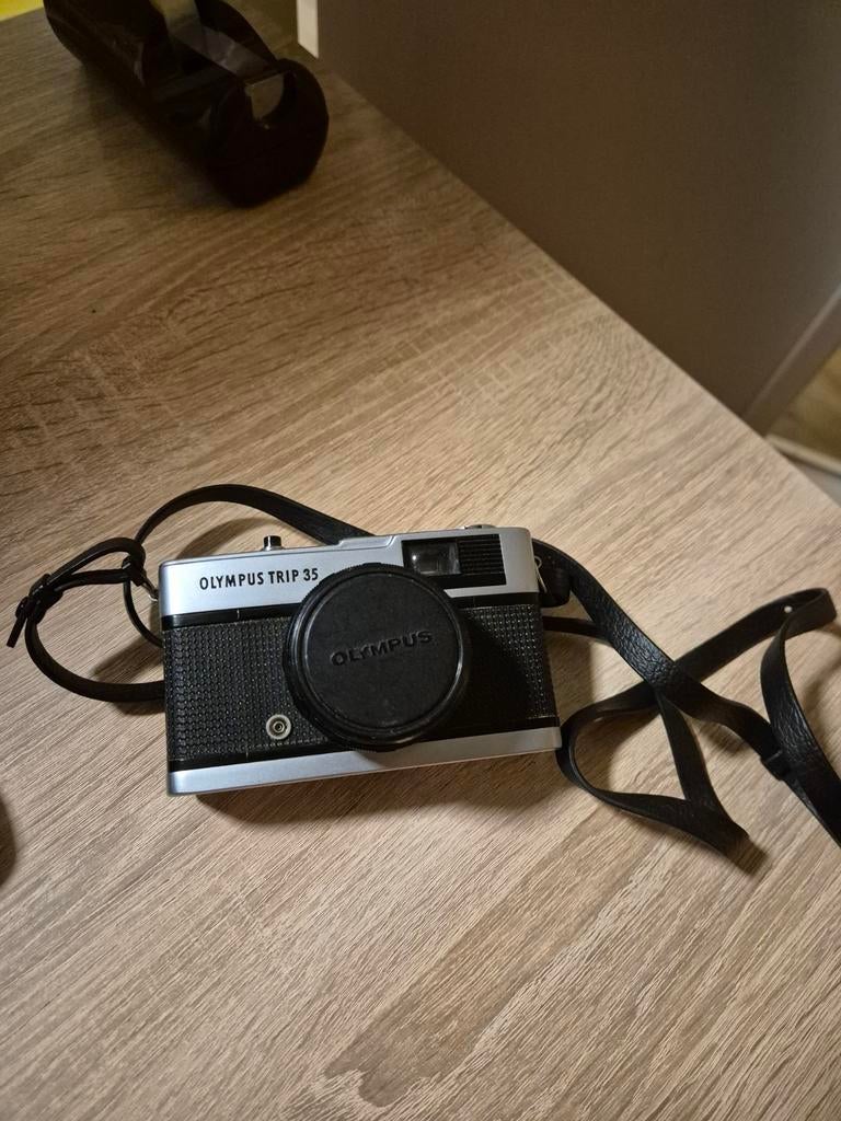 Olympus Trip 35 Compact Camera - Vintage Analoge Fotografie, Audio, Tv en Foto, Fotocamera's Analoog, Ophalen, Gebruikt, Compact